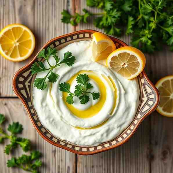 Botswana Setswana Salad - Dairy-Free Feta Recipe